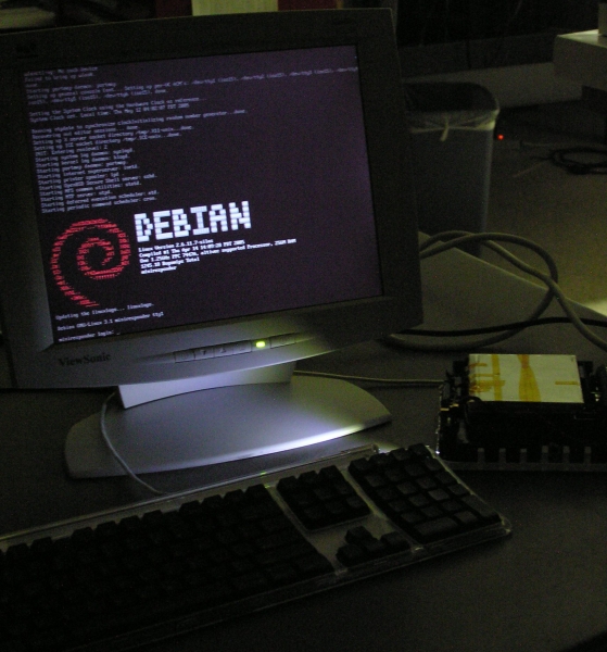Debian in All it's Glory!